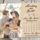 Wedding Save The Date Magnets - RusticFloral Vintage Photo Personalized 4.25"x5.5"