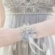 Wrist Corsage - Iridescent Beads - Wedding Accessory for Mothers, Aunts, Sisters, Women - Holiday Wrist Corsage for Prom or Dance