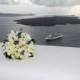 Santorini  bridal bouquet