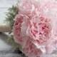 Blush Pink Peony Wedding Bouquet