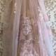 Heidis Dress Ivory & Tan Asymmetrical Crochet Boho Off Beat Bride Wedding Dress By Mermaid Miss K