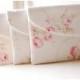 Shabby Chic clutch Set of 3, 4, 5, 6, Bridesmaid Gift Set, Bridesmaid Clutch Set, Wedding Party Favor, Shabby Chic gift for her cosmetic bag