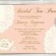 Tea Party Bridal Shower Invitation - High Tea Invitation - Tea Party Invite - Bridal Luncheon - Printable Invitation - Digital File - LR1002