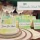 Original DIY Watercolor Wash Place Cards - Weddingomania