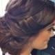 Romantic And Loose Updo.