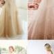 Most Romantic Bridal Trend! 22 "Barely Colorful" Wedding Dresses With A Touch Of Color! - Praise Wedding