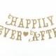 SHIPS PRIORITY.  Happily Ever After Banner.  Bridal Shower.  Wedding Decorations.  Photo Prop.  Princess Party.  Tea Party.  5280 Bliss.