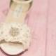 Wedding Shoe Wedge - Lace Wedge Wedding Shoe - Bridal Shoe Wedge - Lace Wedding Shoe - Wedge - Lace Wedge - Ivory Wedding Shoe - 200 Colors