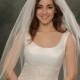 1 Tier White Wedding Veils Fingertip 40 Single Layer Light Ivory Bridal Veils 72 Wide Illusion Raw Cut Edge Traditional Weddings