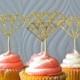 Glitter Ring Cupcake Toppers