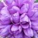 Pale Lilac Purple Amsterdam Style Silk Tulip Wedding Bouquet OOAK ready to ship