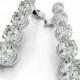 1 Carat Diamond Journey Earrings by Raven Fine Jewelers - Michael Raven Jewelry