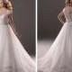 Cap Sleeves Sheer Neckline Sequin Ball Gown Wedding Dresses with Beaded Belt