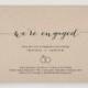 Engagement Party Invitation, We're Engaged Invitation Editable Template - PDF Instant Download  
