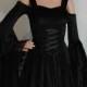 Gothic dress, renaissance dress, medieval dress, handfasting gown, wedding dress, Halloween gown, fairy dress, custom made
