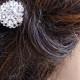 Crystal hair pins, wedding hair clips, bridal bobby pins, bridesmaids hair pin, crystal hair brooch, crystal U-pin, wedding bobby pins