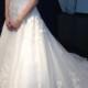 H1685 Elegant sweetheart neckline lace aline wedding dress