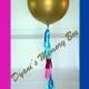 NEW GOLD 36" Baby Gender Reveal Balloon with Tassel Tail / 36" Confetti Filled Balloon / Gender Reveal Party / It's a Boy / It's a Girl