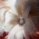Large Peony Feather Bridal Bouquet - made to order for YOU
