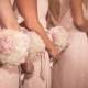 Fabric Bridesmaid Bouquet 