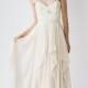 Natalie // Strapless Wedding Gown With Cascading Chiffon Skirt