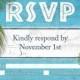 RSVP - Turquoise Sandy Toes Salty Kisses