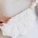 White Bridal Clutch Bag - Bridal White Crochet Purse - Wedding Bag - Bridal Lace Purse - Small White Handbag - White Formal Clutch Purse