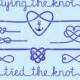 tying the knot, wedding invitation, navy blue rope hearts, clip art, anchor, nautical clip-art, digital clipart, scrapbooking, download