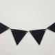 Wood Chalkboard Bounty flag banner - 6 flags - Engagement Prop - Wedding Signage -  Buffet Props -  Settings