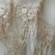 Wedding shawls Ivory Pashmina shawls Champagne French Lace Dainty Lightweight So Soft Cream Bridesmaid Summer Bridal shawl Feminine