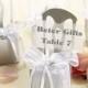 時尚銀色椅子 #喜糖盒 #席位卡 結婚禮品婚慶用品 BETER-TH002 #倍樂婚品