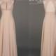 Simple Champagne Prom Dress Long/Key Hole A Line Prom Dress/Sexy Party Dress/Slim Chiffon Prom Dresses/Champagne Bridesmaid Dress DH165