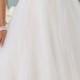 Sleeveless Wedding Gown