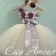 Vintage inspired Tutu Flower Girl Dress, wedding, bridesmaid, tutu dress. Custom made, all ages