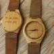 Romantic Gift Wooden Watch for Boyfriend, Gift for him, Gift for her wife gift girlfriend gift, Anniversary gift, Dad, Husband, Father, Son