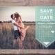 Modern Save the Date Postcard, Save-the-Date Card Photo, Postcard, Calendar Destination Wedding, DIY Printable, Digital File - Karson+Khole