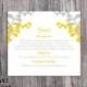 DIY Wedding Details Card Template Editable Text Word File Download Printable Details Card Gold Silver Details Card Information Cards