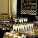 Gold And Black Party - Champagne - Bridal Shower