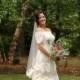 Off the Shoulder French Lace Wedding Dress Stunning Bridal Gown with Sleeves