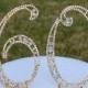 New 5" Gold Rhinestone NUMBER (60) Cake Topper 60th Birthday Parties Free SHIPPING CT601