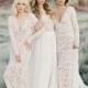 10 Beautiful Bohemian Wedding Dresses