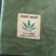 100% Natural Pure Hemp Wallet Purse Made in Nepal 3 Colors Variation