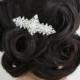 Art Deco Bridal Comb Wedding Hair Accessory Hair Comb Wedding Hair Piece Pearl Rhinestone Vintage Style Veil Comb MARCELLA