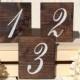 Wedding Table Number, Rustic Table Number, Table Numbers, Rustic Wedding Decor, Wedding Reception Decor