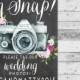 PRINTABLE Wedding Instagram Sign, Instagram Sign, Pink Wedding,  Oh Snap sign, Floral Wedding, Chalkboard sign, instagram hashtag sign