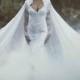 Gorgeous Mermaid Wedding Dresses Long Sleeve Illusion V-Neck Applique Sheer 2016 Cheap Tulle Bridal Dresses Gowns Vestido De Noiva Online with $109.8/Piece on Hjklp88's Store 