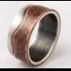 Elegant rustic engagement ring - mens wedding ring,silver and copper,mens ring,alternative engagement ring,ment ring,wedding band ring