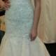H1639 Sparkly mermaid wedding dress with sweetheart neckline