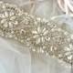 Alexa sash - Crystal Vintage Wedding Bride Sash Belt Glamorous Great Gatsby Vintage Glam Rhinestone Bridesmaid