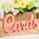 Wedding Cards Sign for Card Table - Freestanding "Cards" - Wooden Wedding Sign for Reception Decorations (Item - TCA100)